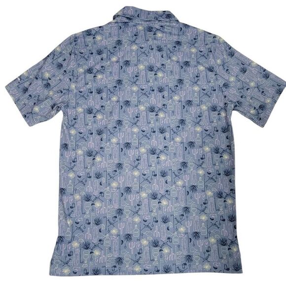 Walter Hagen Golf Polo Shirt Men Size Small Desert Tequila Alcohol Stretch NEW - Picture 3 of 13